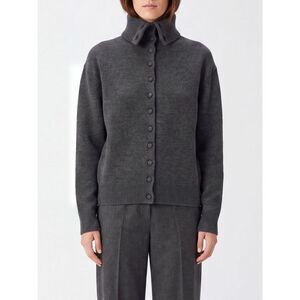 Lisa Yang Women Lisa Yang Relaxed Fit Pure Cashmere High Neck Cardigan
